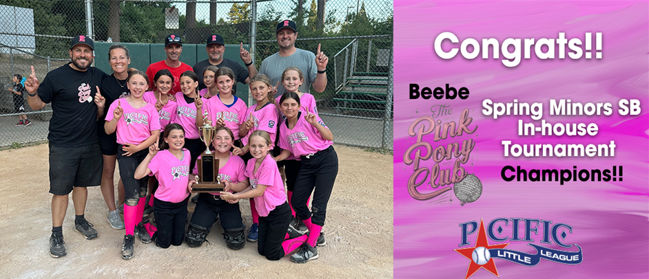 2025 Minors Softball Champs