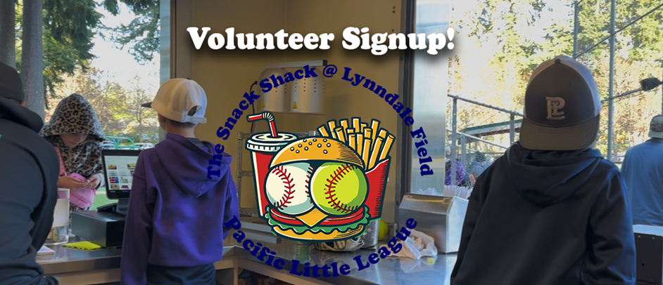 The Snack Shack Needs Volunteers